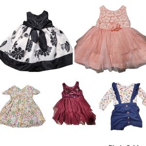 (K3)Bundle of 10 2T toddler dresses